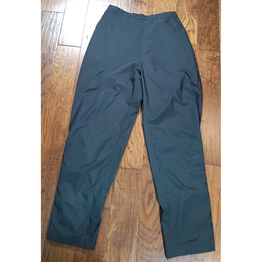 FootJoy DryJoys Rain Pants‎ Women's Size XL Black Waterproof Golf Zippered Leg